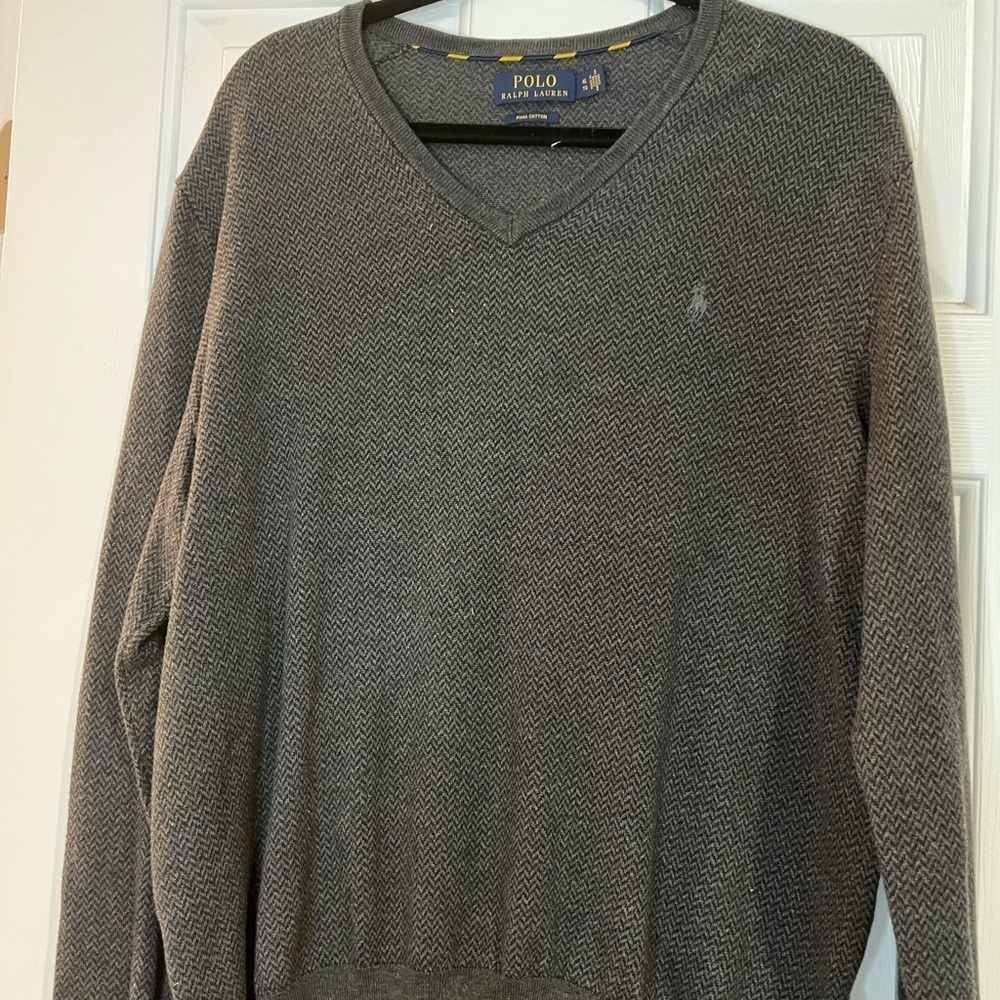 Polo by Ralph Lauren Men's Brown Sweater